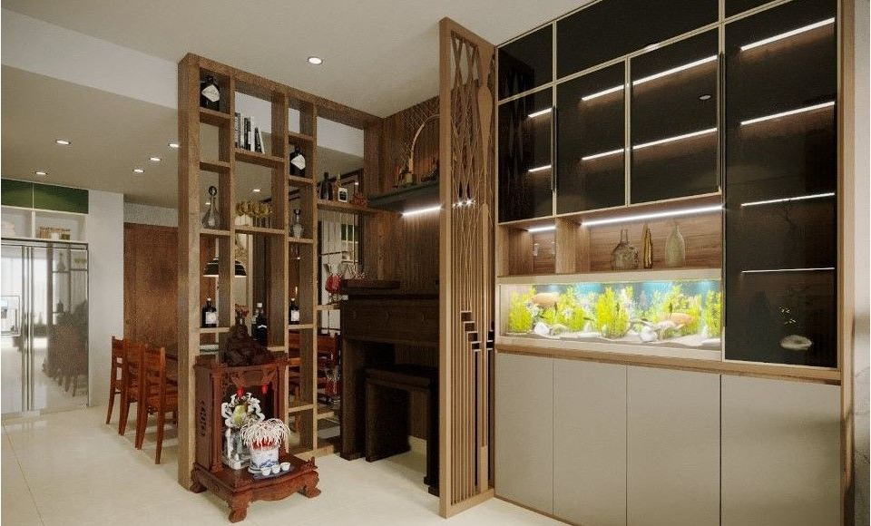 Trang trí nội thất và thi công nội thất Chung cư 4S