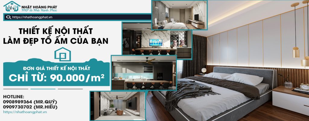 Thiết kế nội thất làm đẹp tổ ấm của bạn