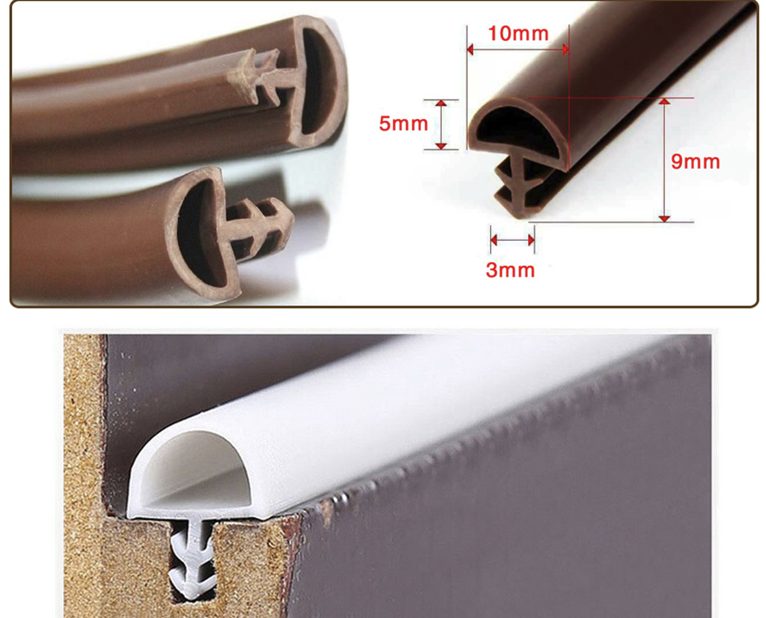 Ron cửa gỗ MDF
