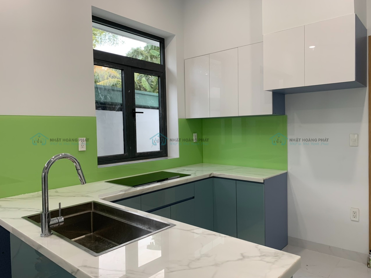 Tủ bếp Acrylic TB.NHP.Acr 001