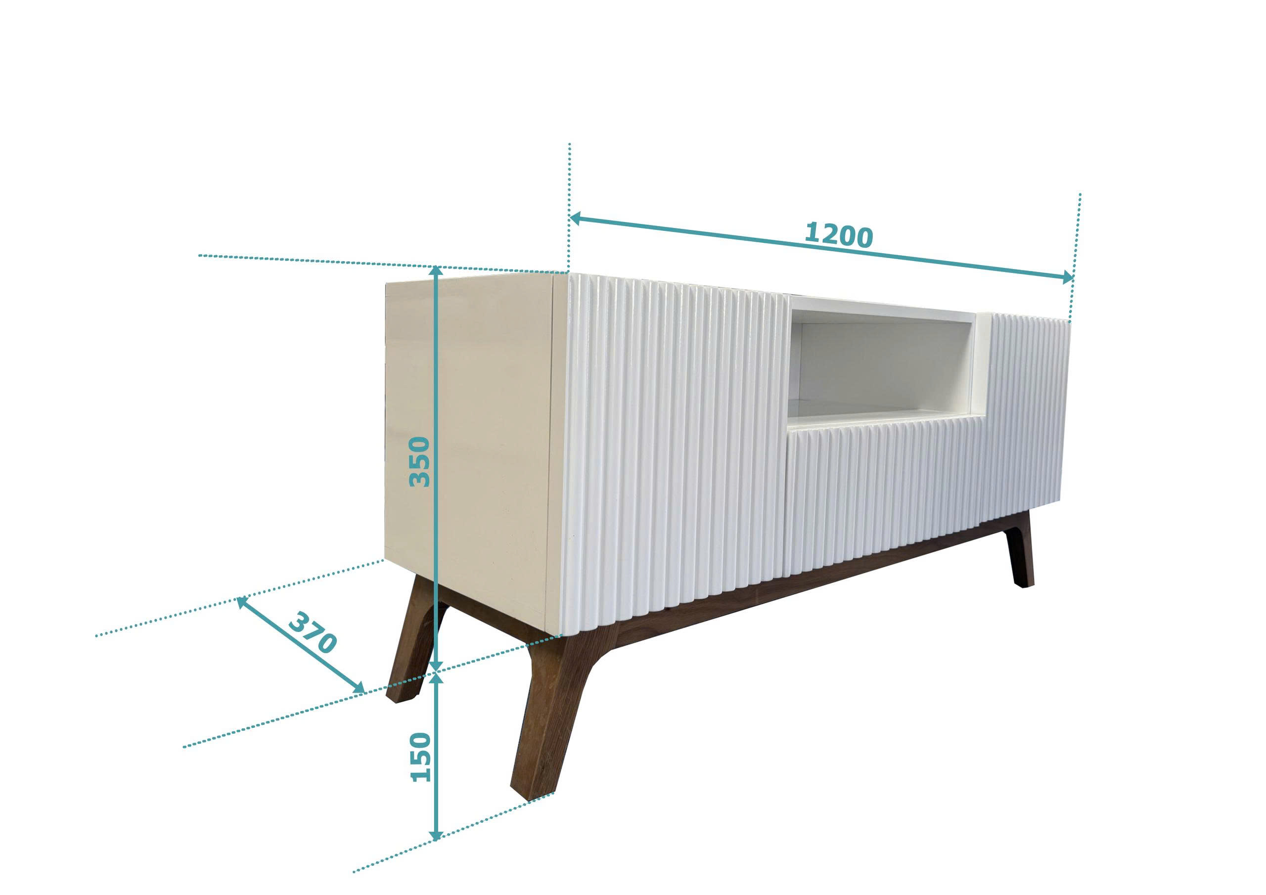 kích thước tủ console