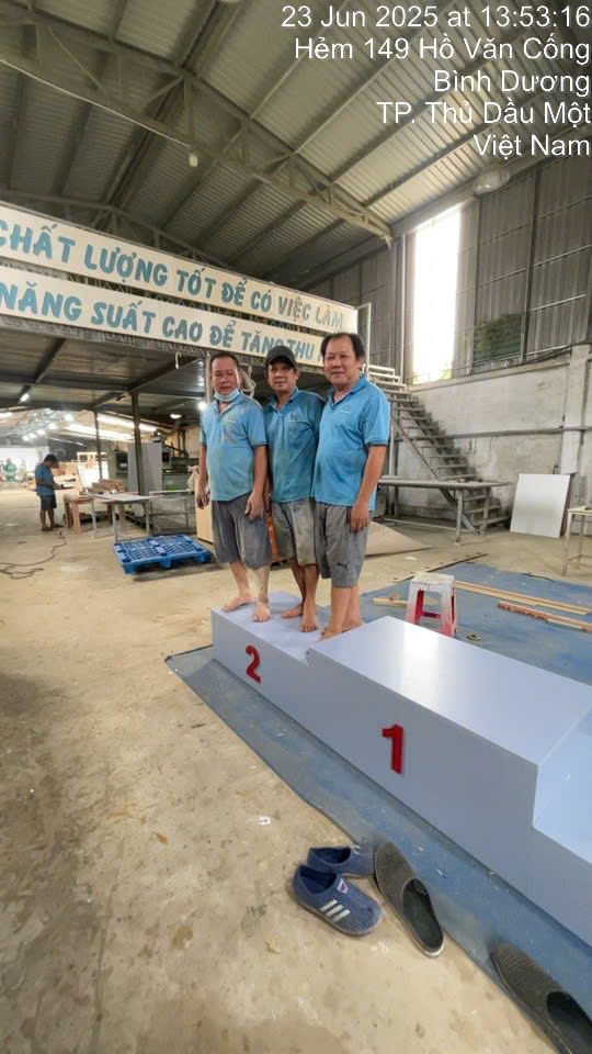 bục trao giải thể thao