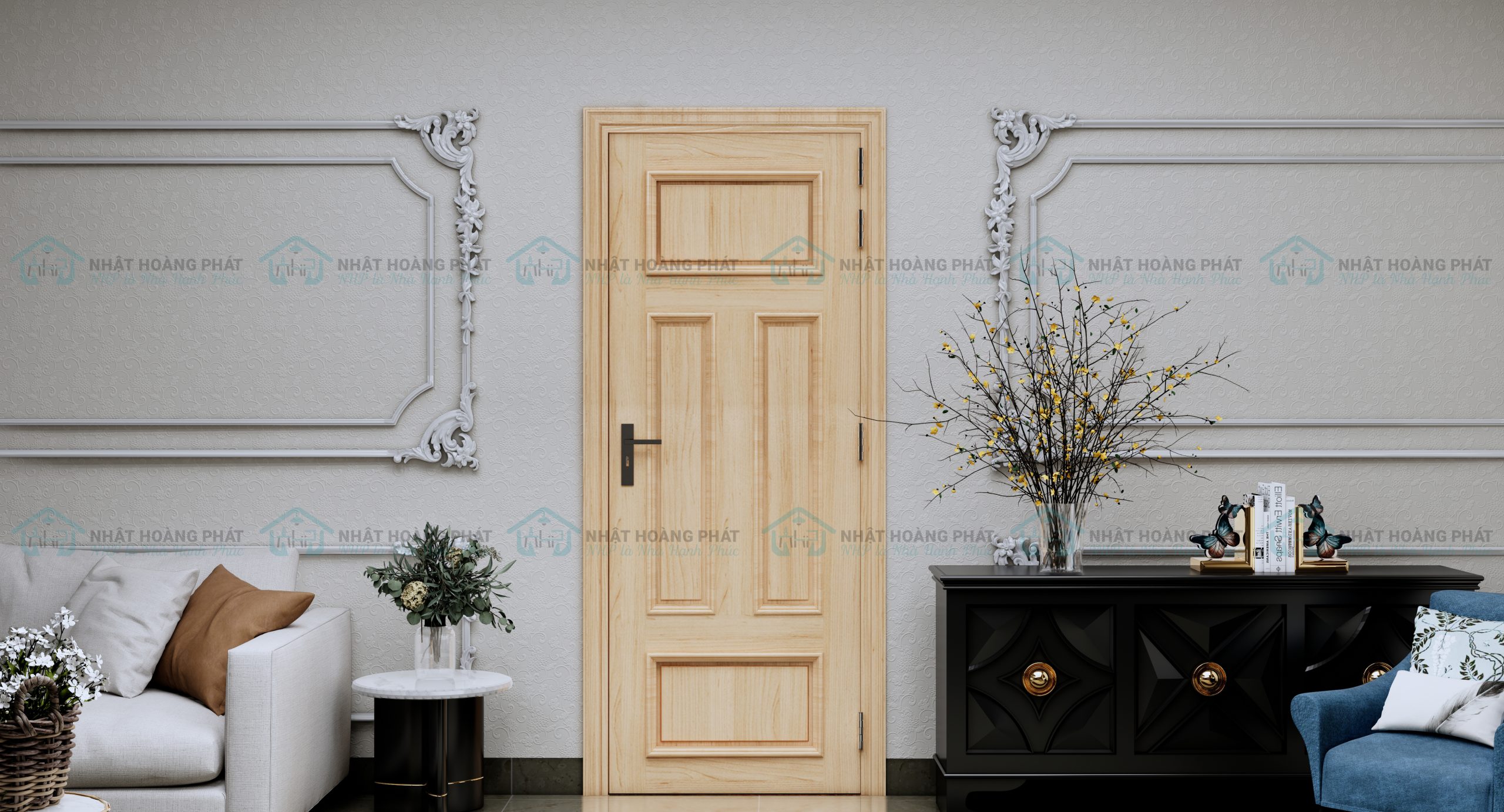 cửa gỗ beech