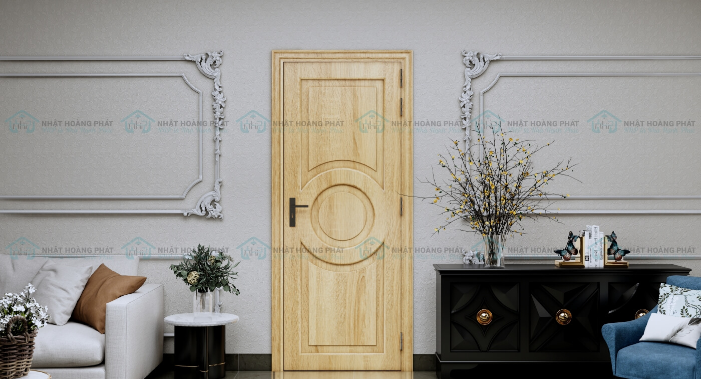cửa phòng gỗ Sồi
