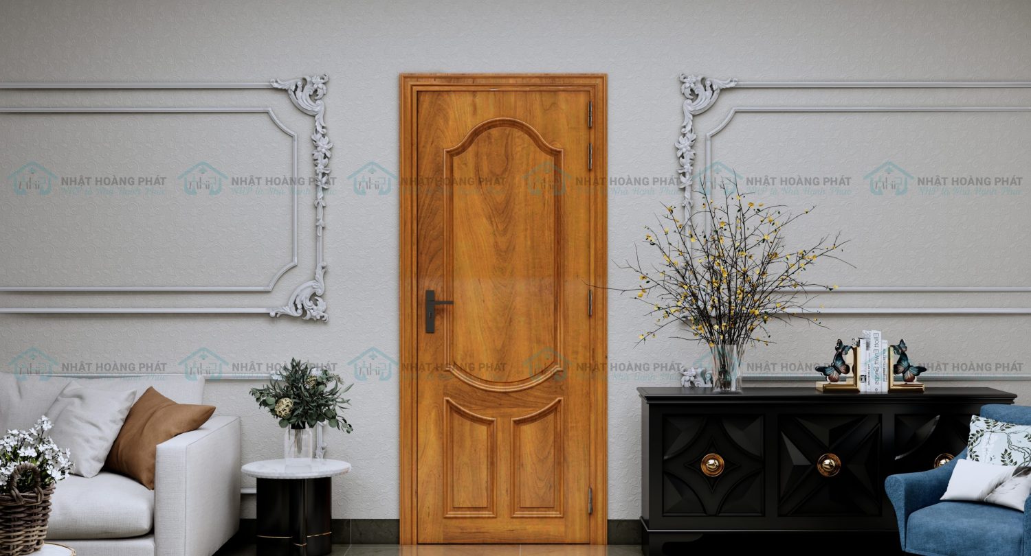 cửa phòng gỗ gõ đỏ
