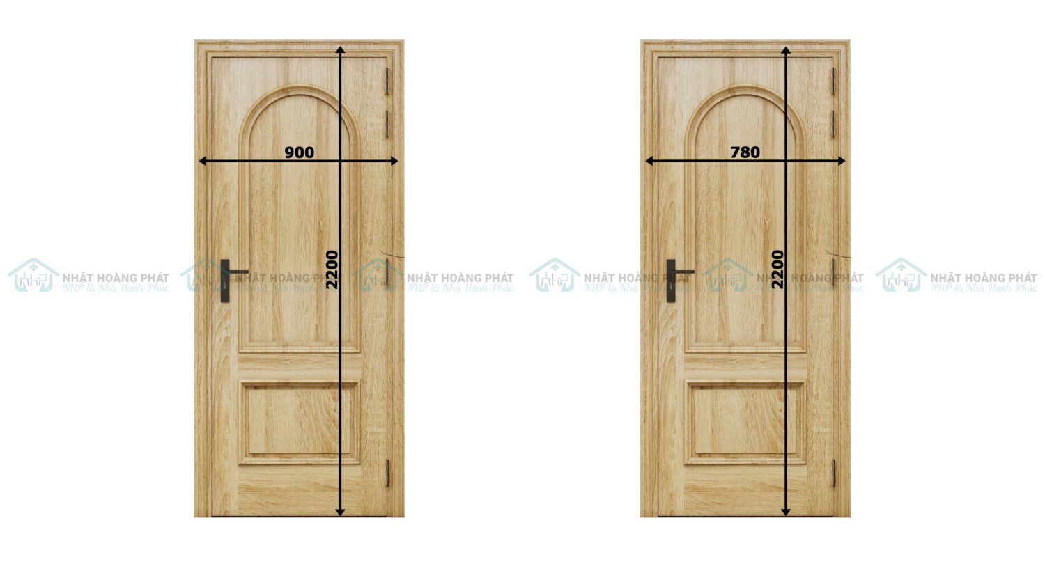 cửa gỗ sồi tự nhiên