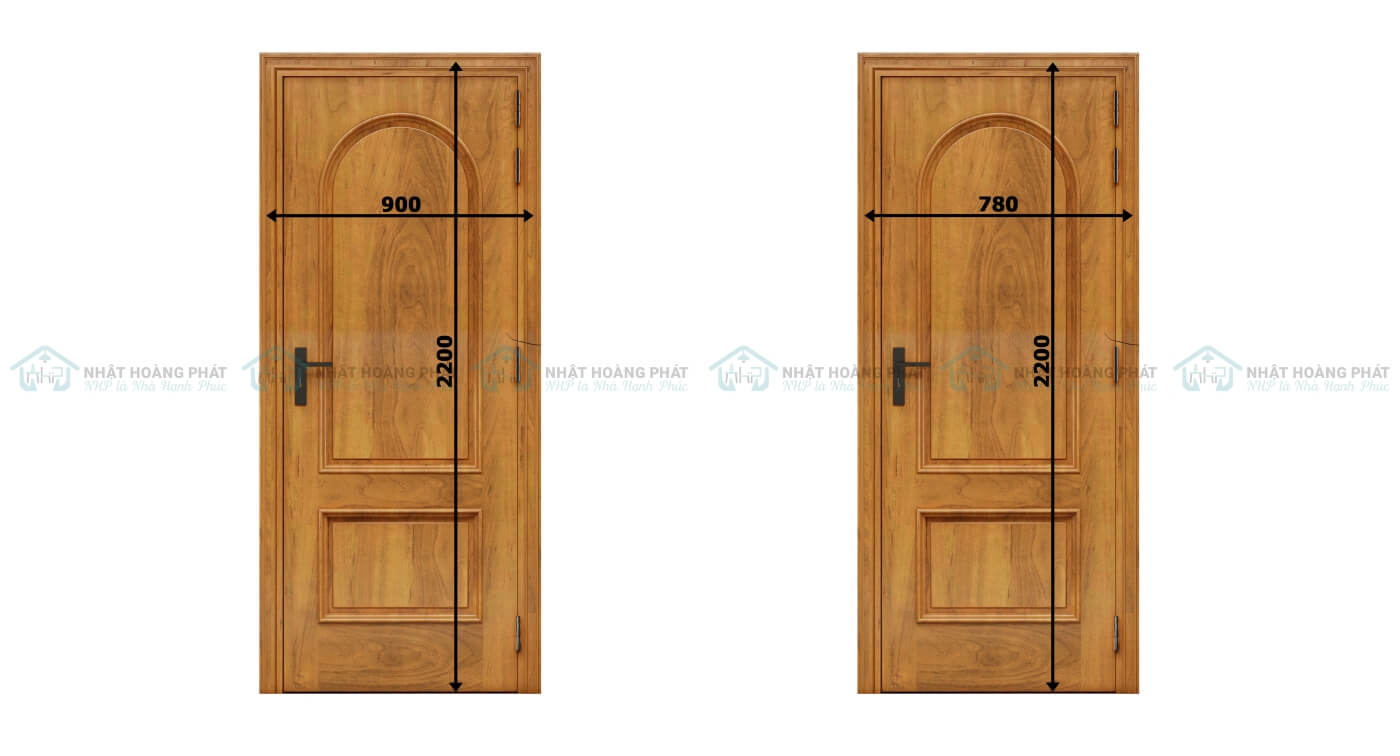 cửa gỗ gõ đỏ cao cấp