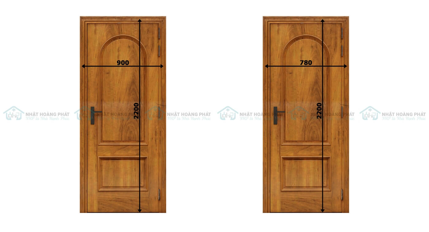cửa gỗ gõ đỏ tự nhiên