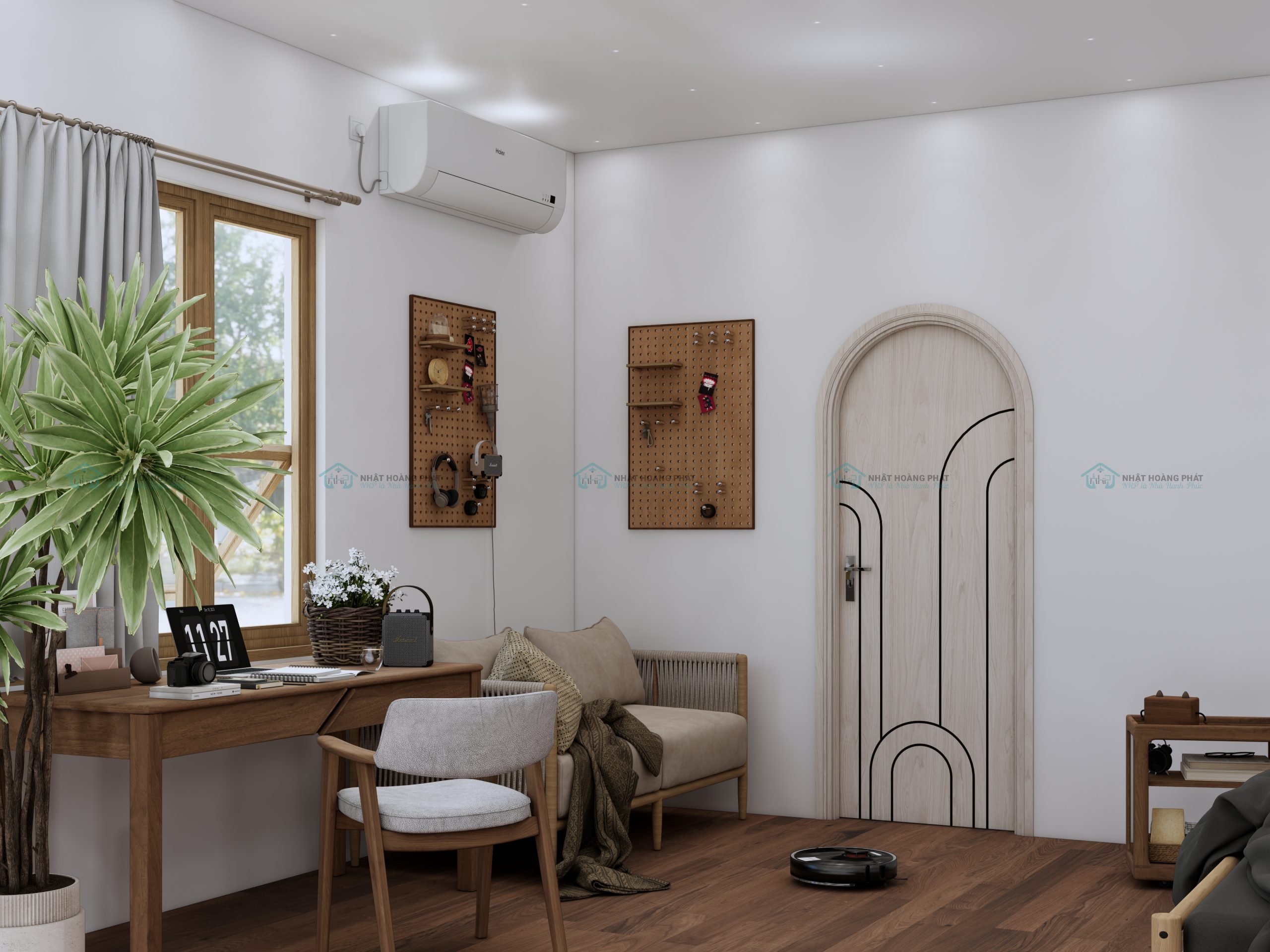 Cửa vòm Melamine
