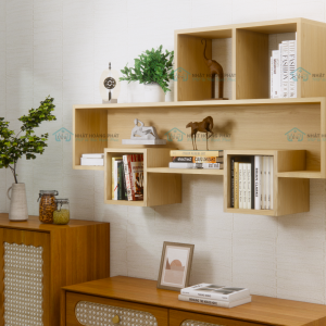 Kệ gỗ Melamine treo tường