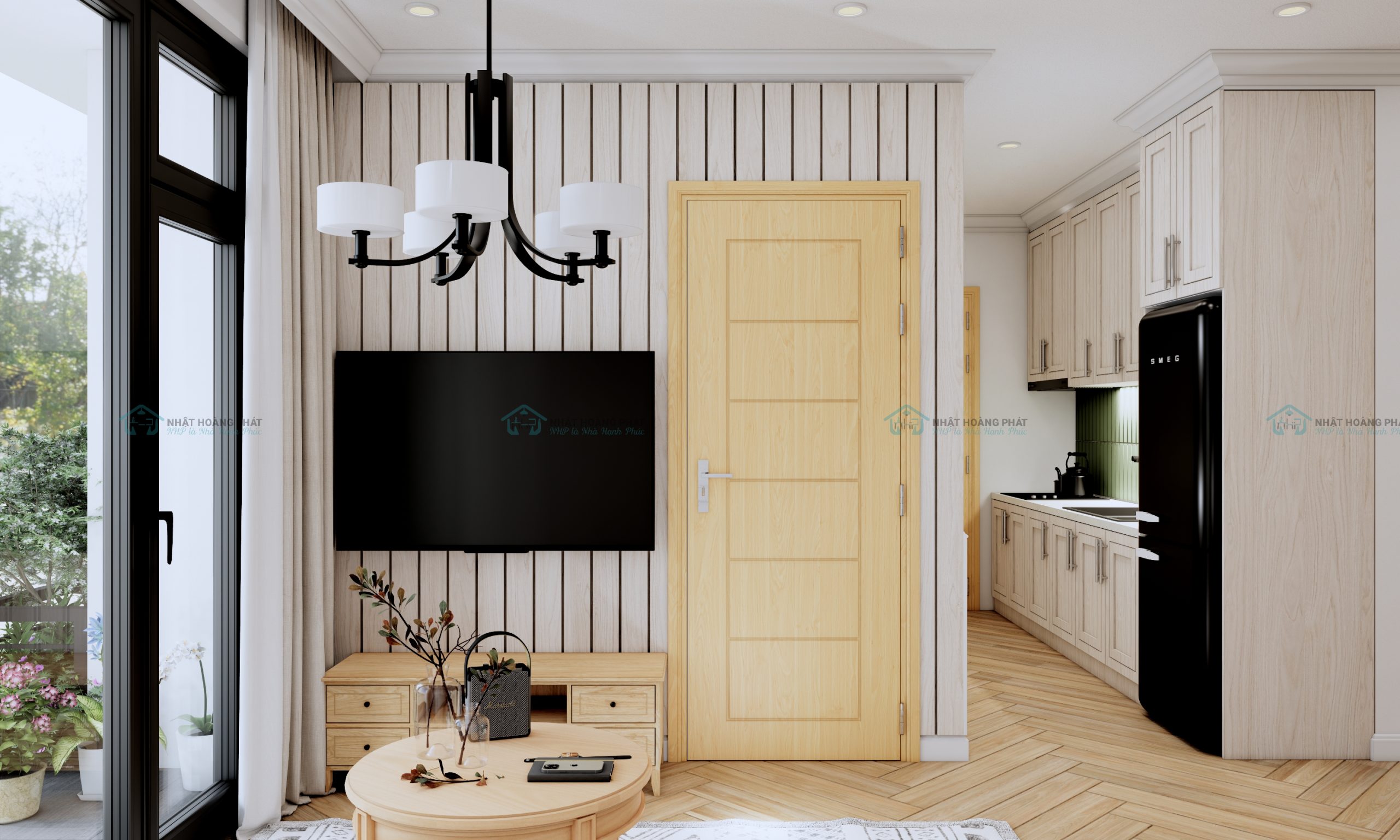 Cửa Composite phòng ngủ