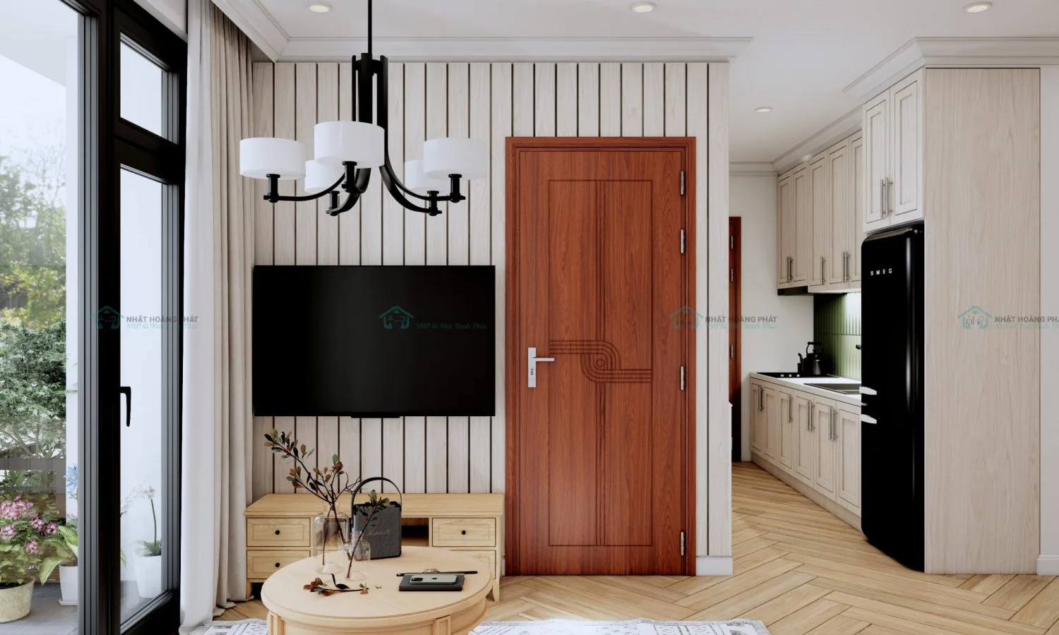 cửa composite giả gỗ