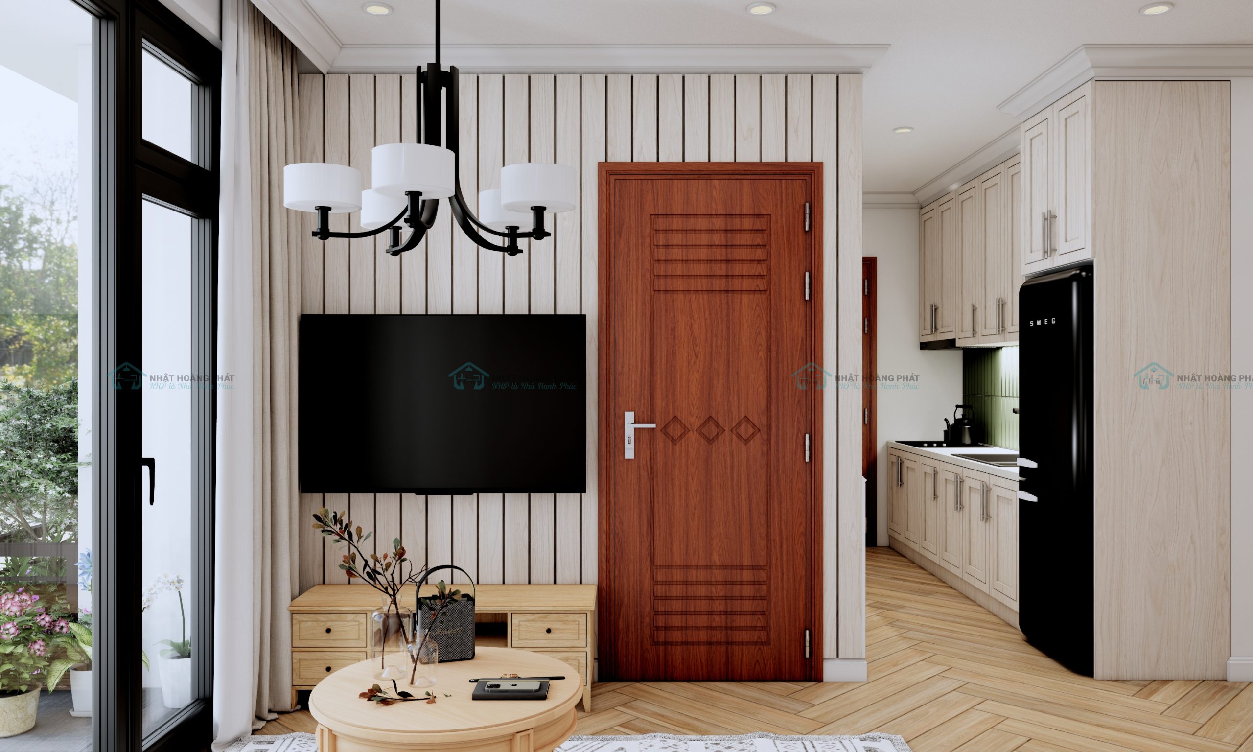 cửa nhựa composite vân gỗ