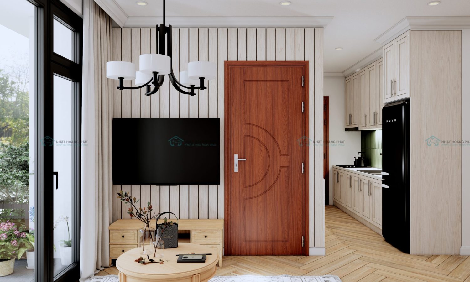 cửa nhựa giả gỗ composite