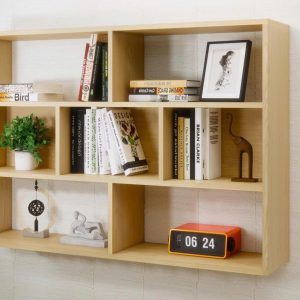 kệ sách melamine treo tường