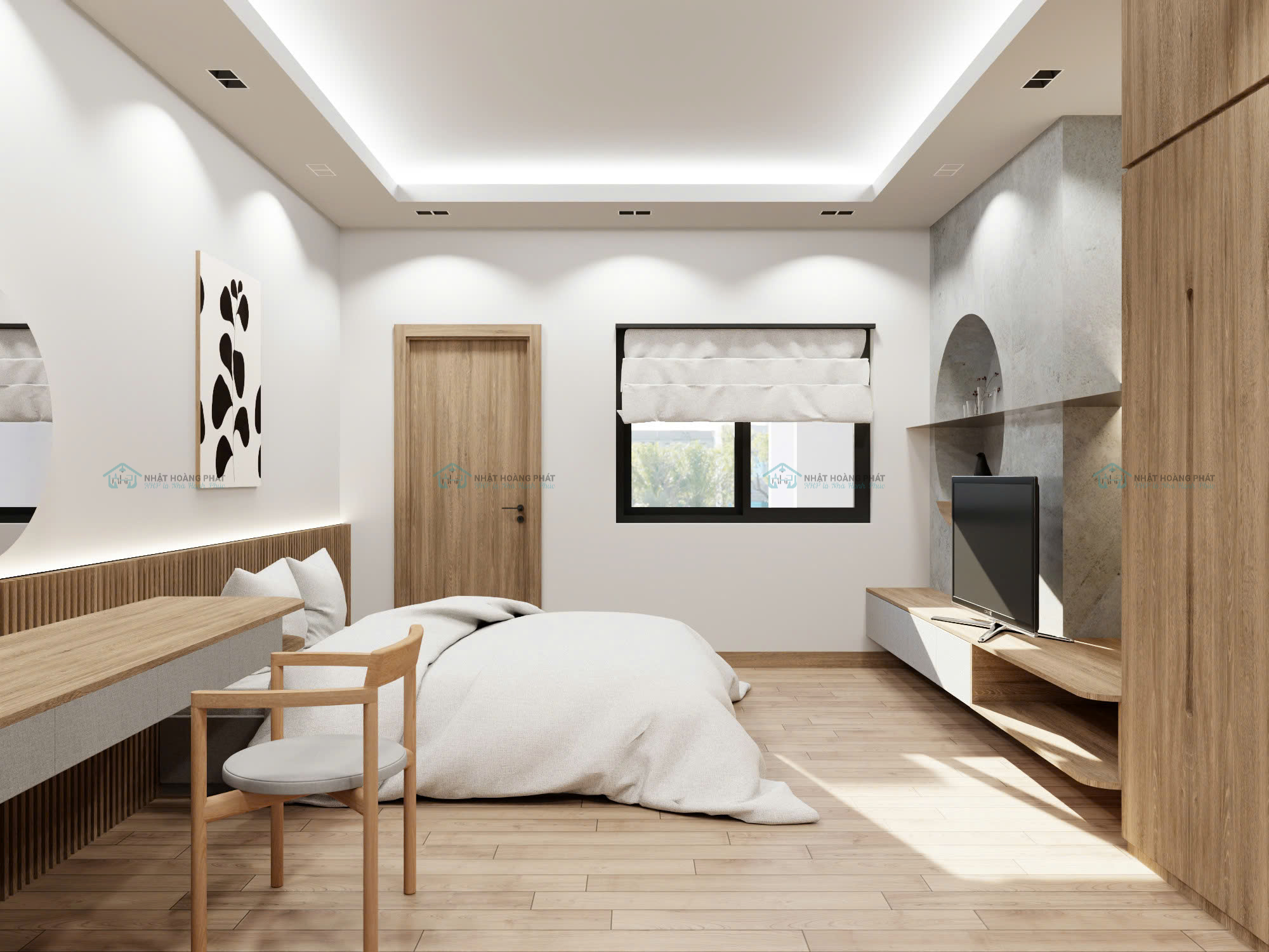 thiết kế nội thất phòng ngủ