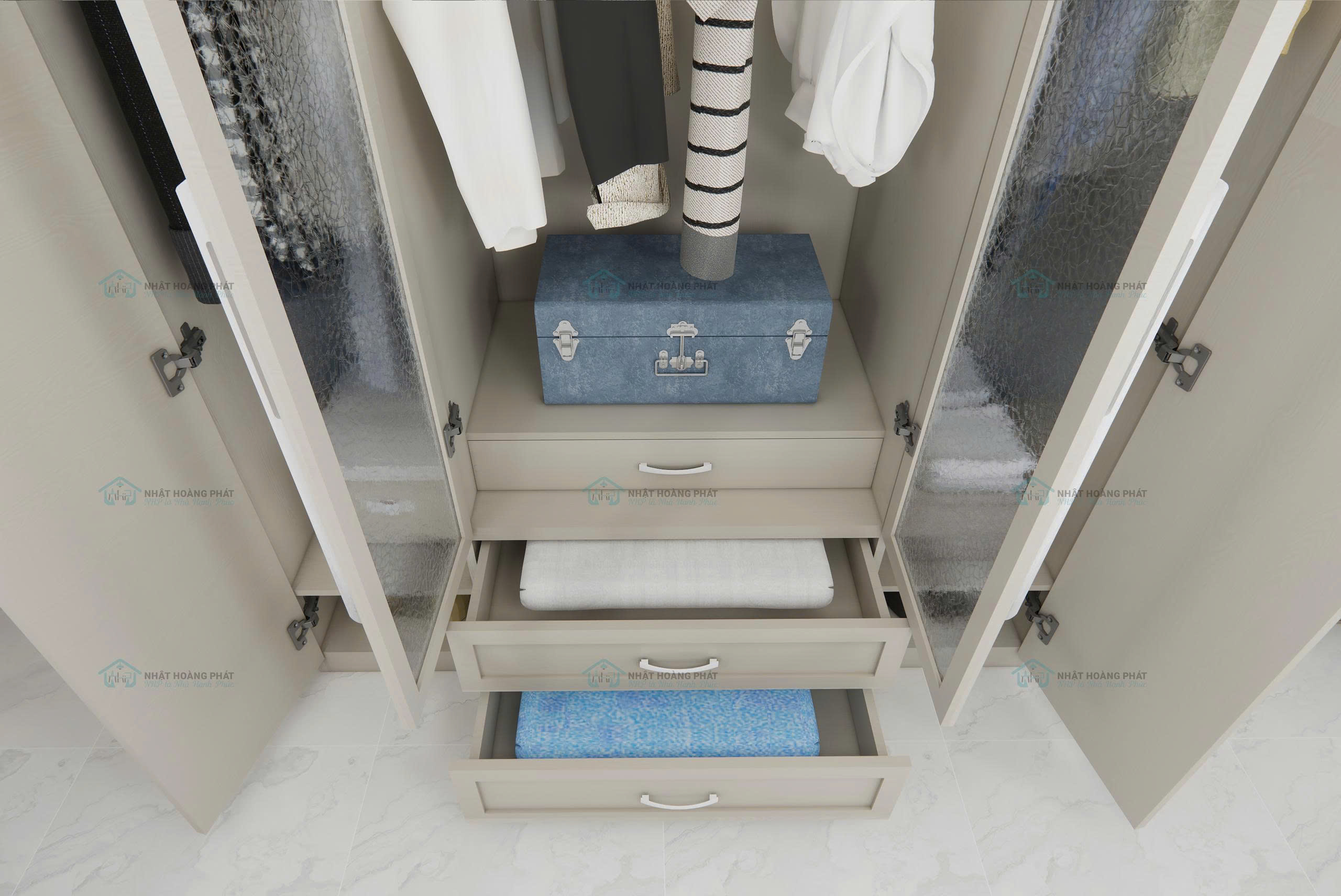 nội thất tủ quần áo MDF