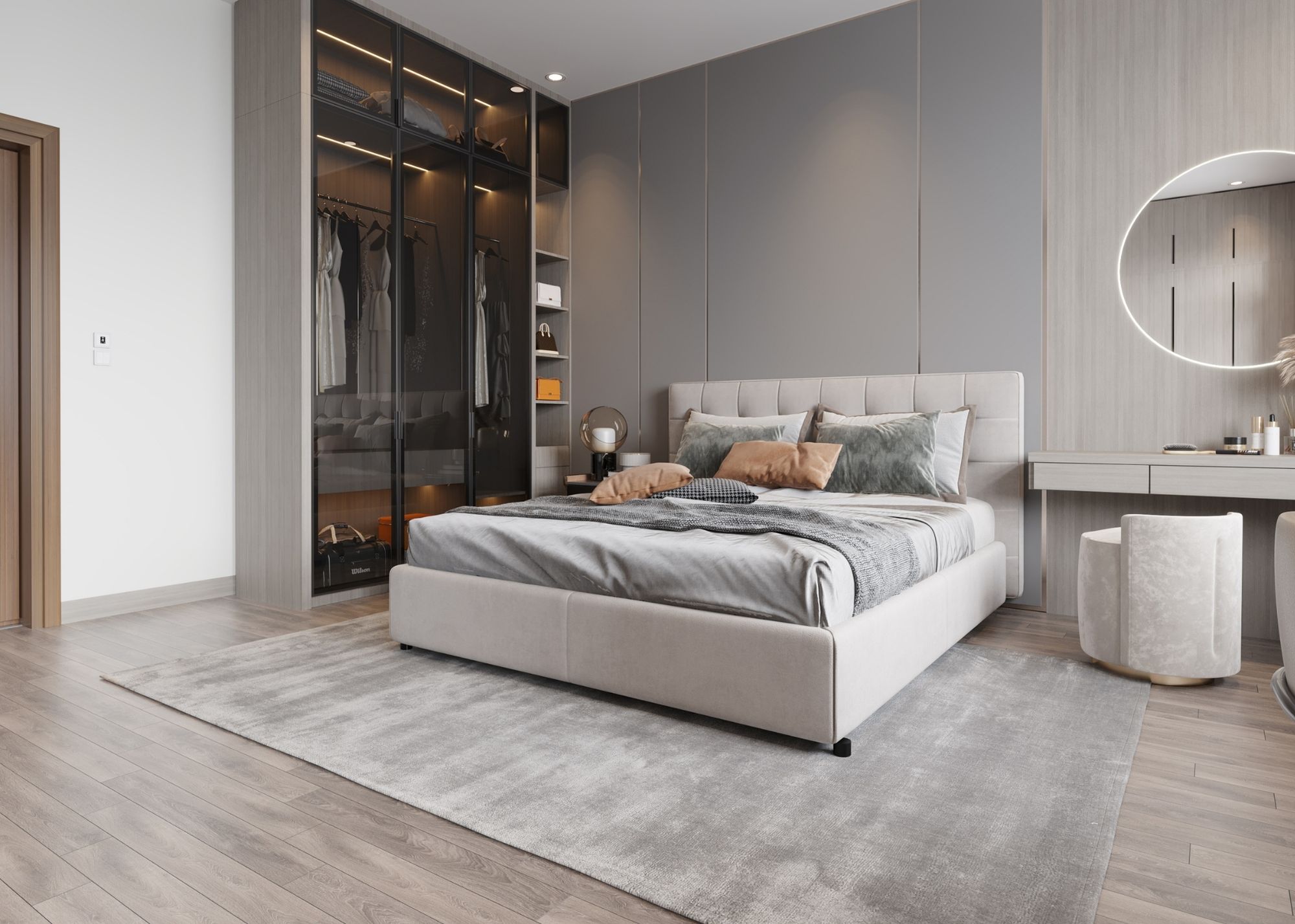 thiết kế nội thất phòng ngủ đẹp