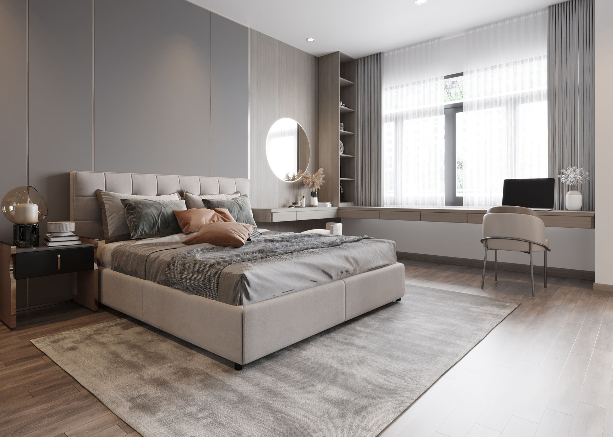 thiết kế nội thất phòng ngủ đẹp