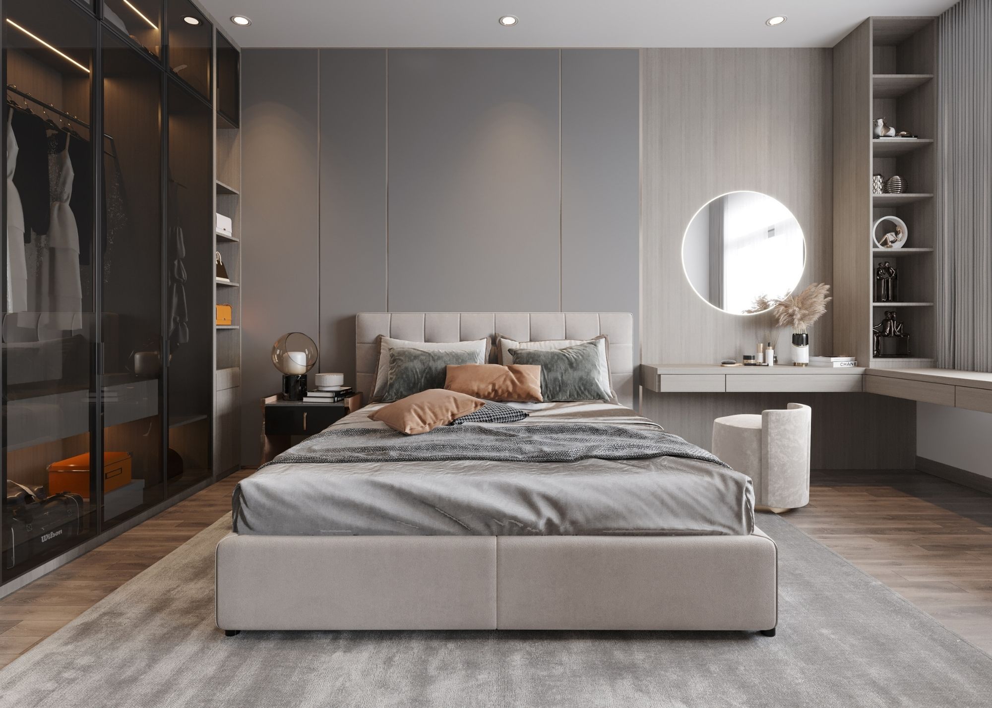 thiết kế nội thất phòng ngủ đẹp