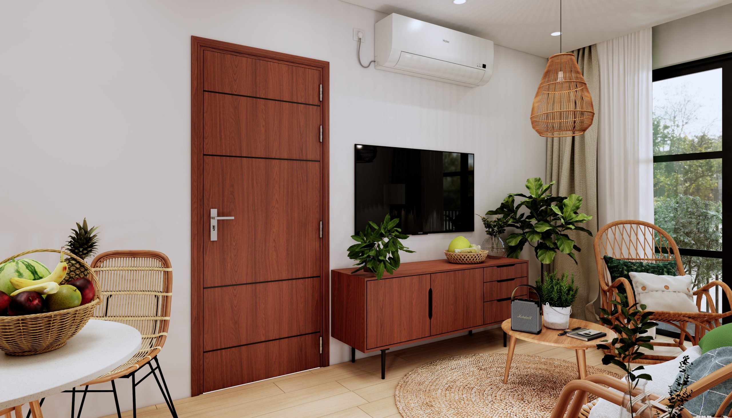 cửa gỗ công nghiệp mdf Melamine