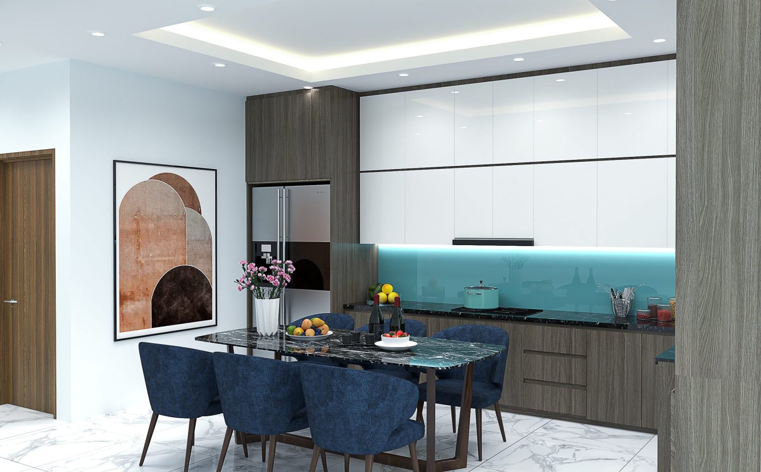 thiết kế nội thất căn hộ nhỏ