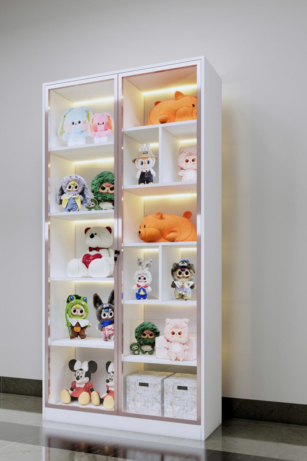 tủ kệ trưng bày mdf