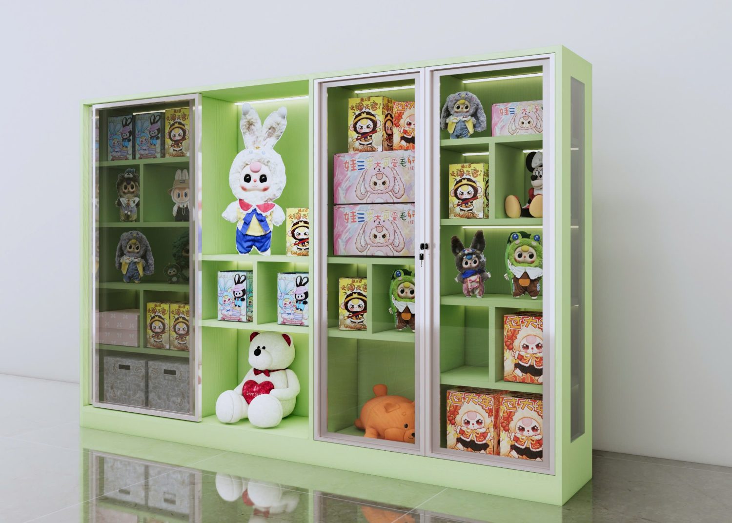 tủ trưng bày mdf melamine