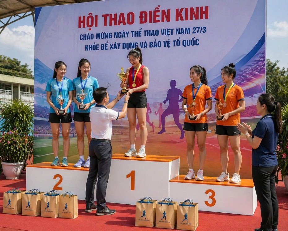 bục phát thưởng