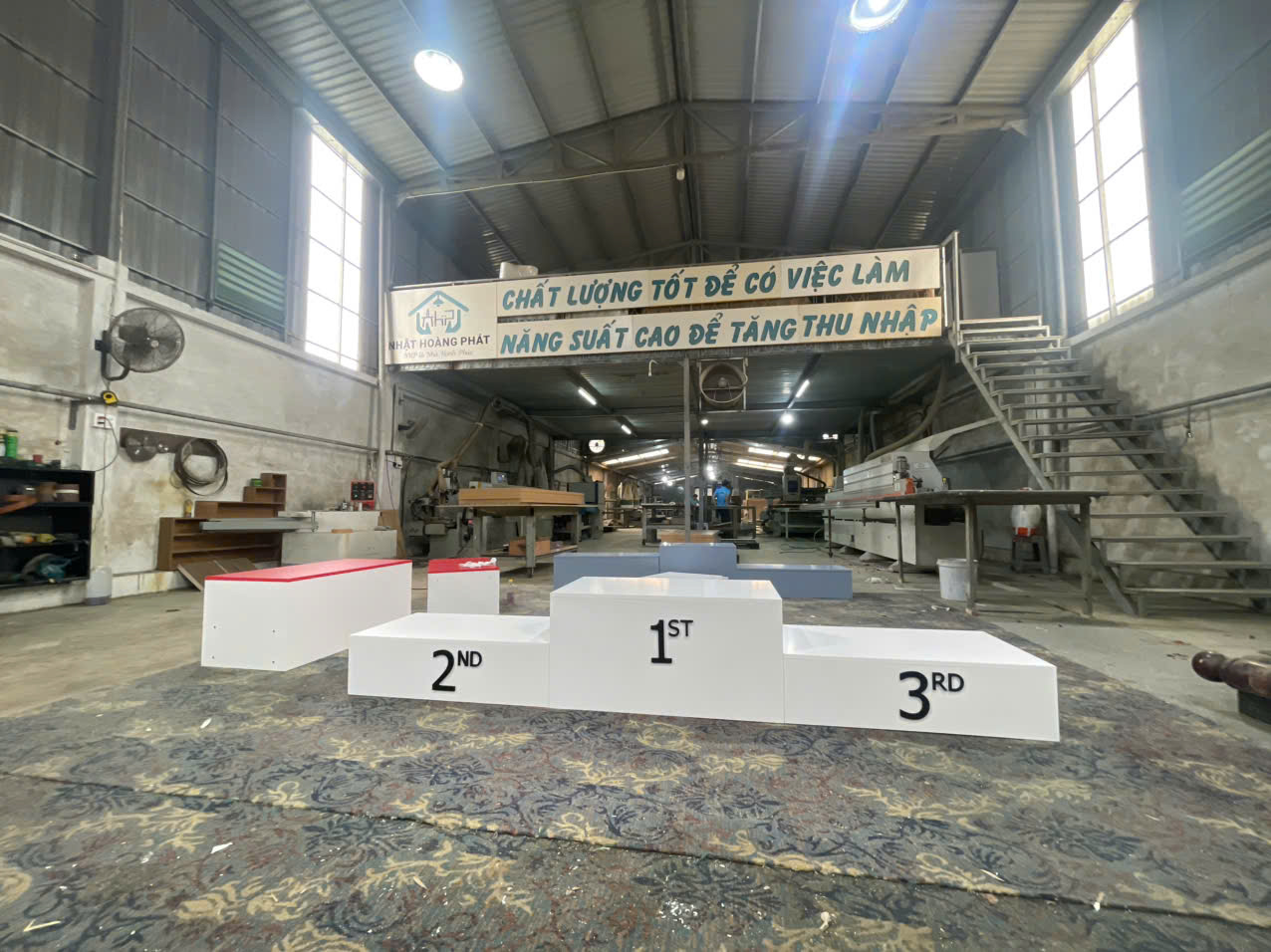 bục trao giải thưởng