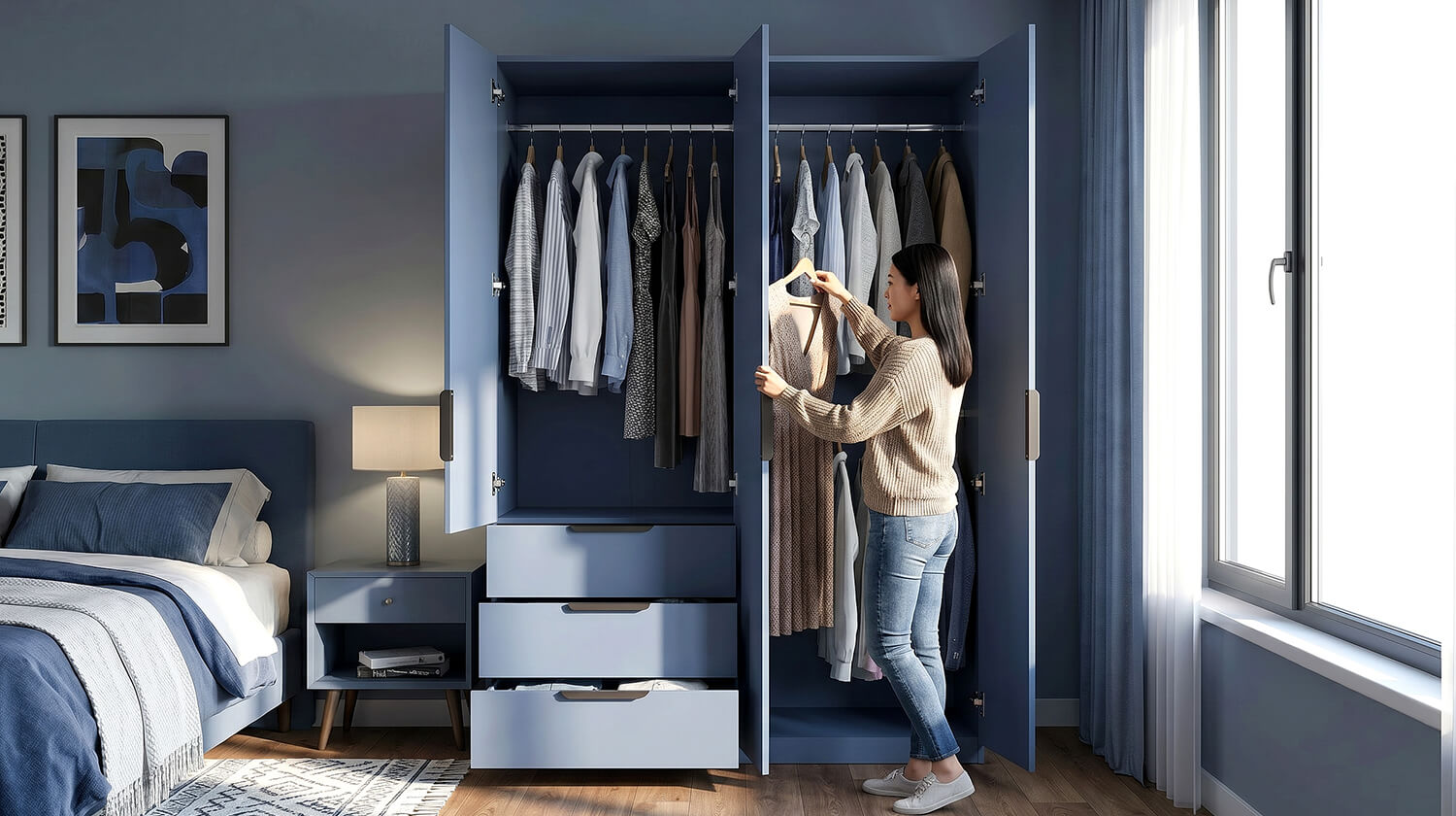 tủ quần áo mdf chống ẩm