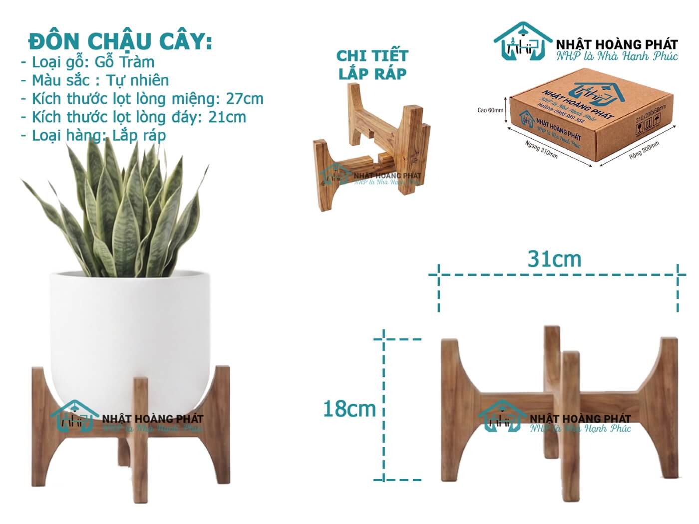 Đôn chậu cây