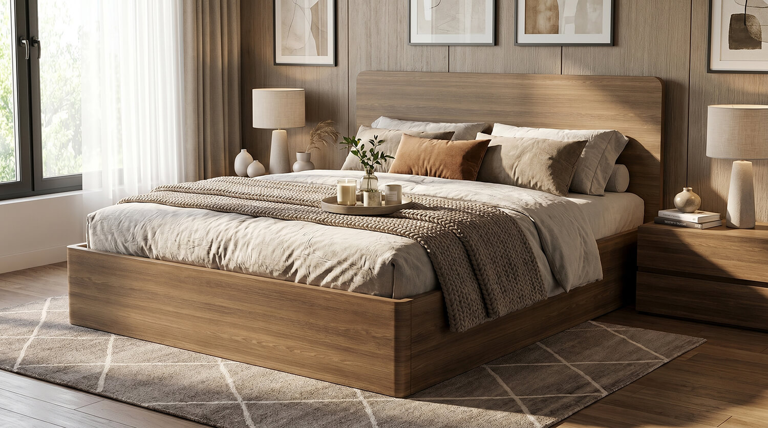 Giường ngủ MDF