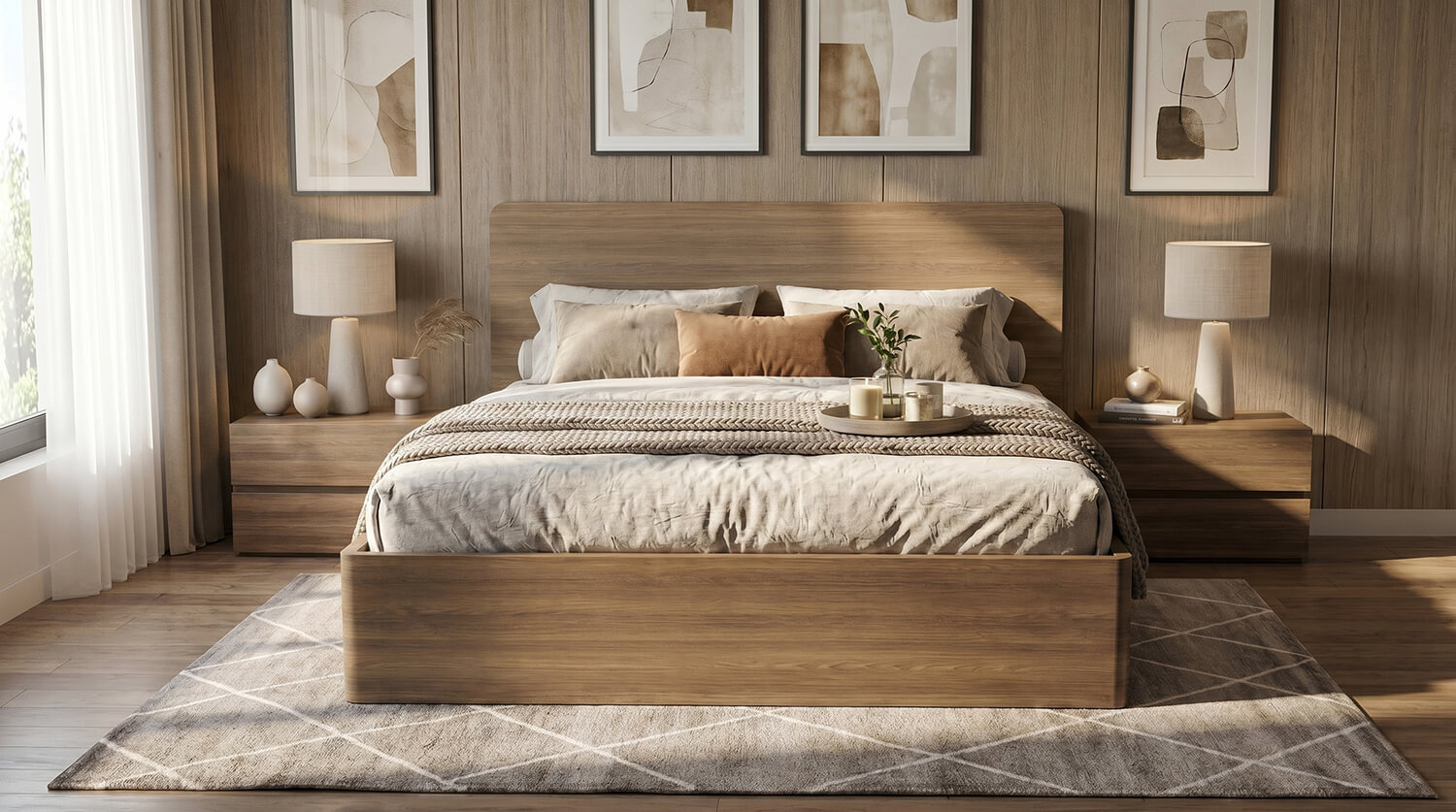 Giường ngủ MDF