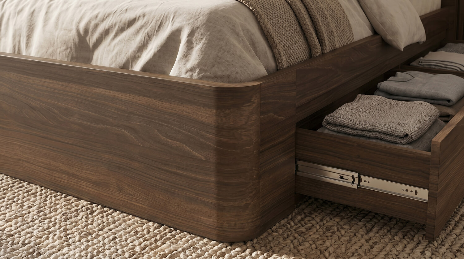 Giường gỗ MDF