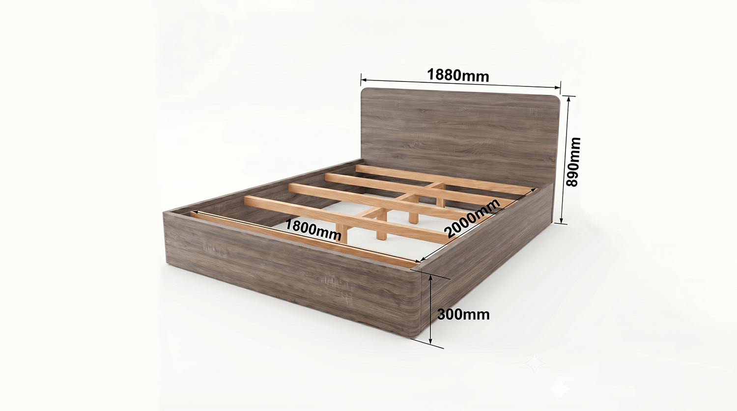 giường 120*200