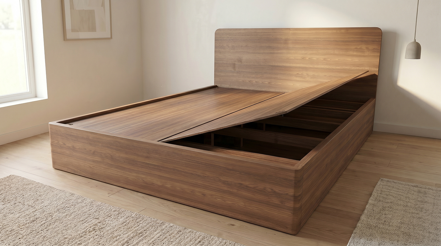 Giường ngủ MDF phủ Melamine