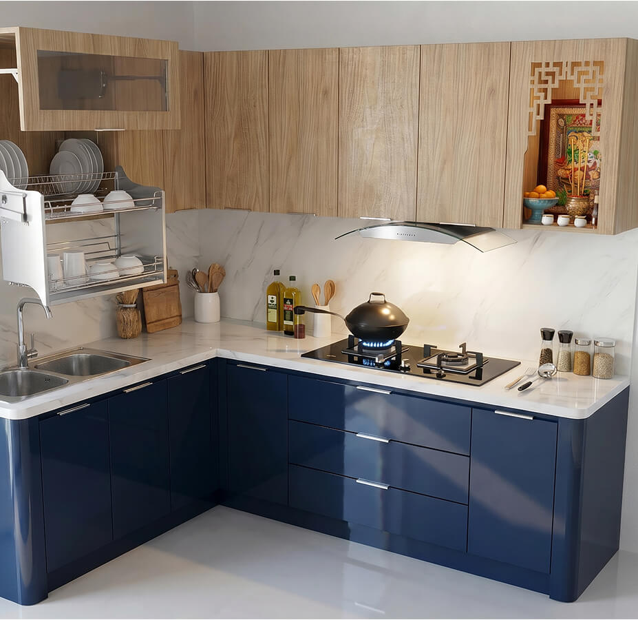 tủ bếp mdf giá xưởng