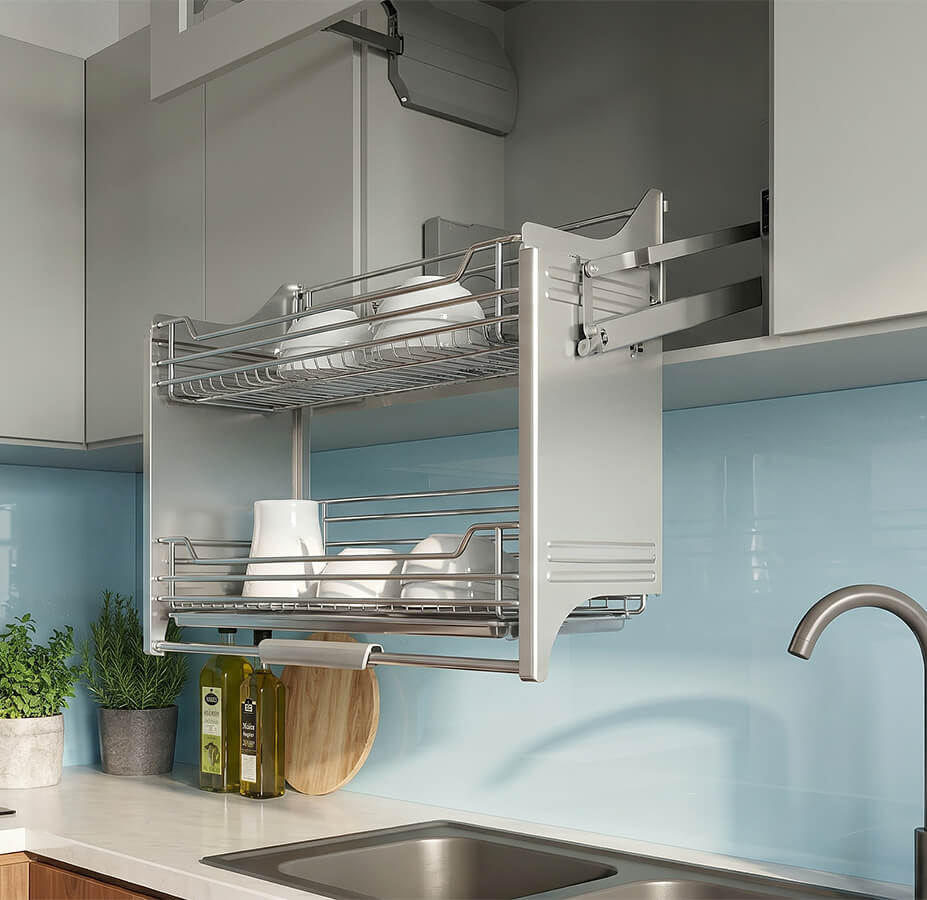 tủ bếp Melamine