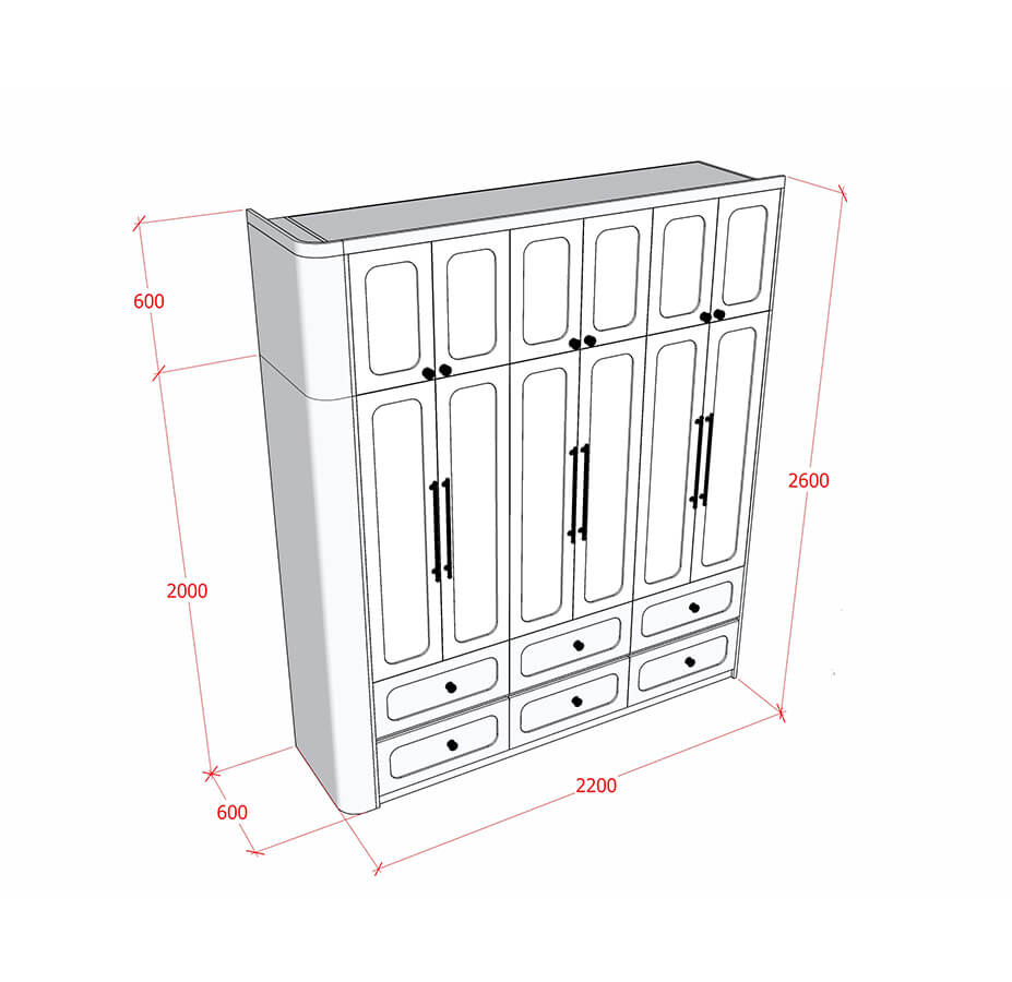 tủ quần áo mdf
