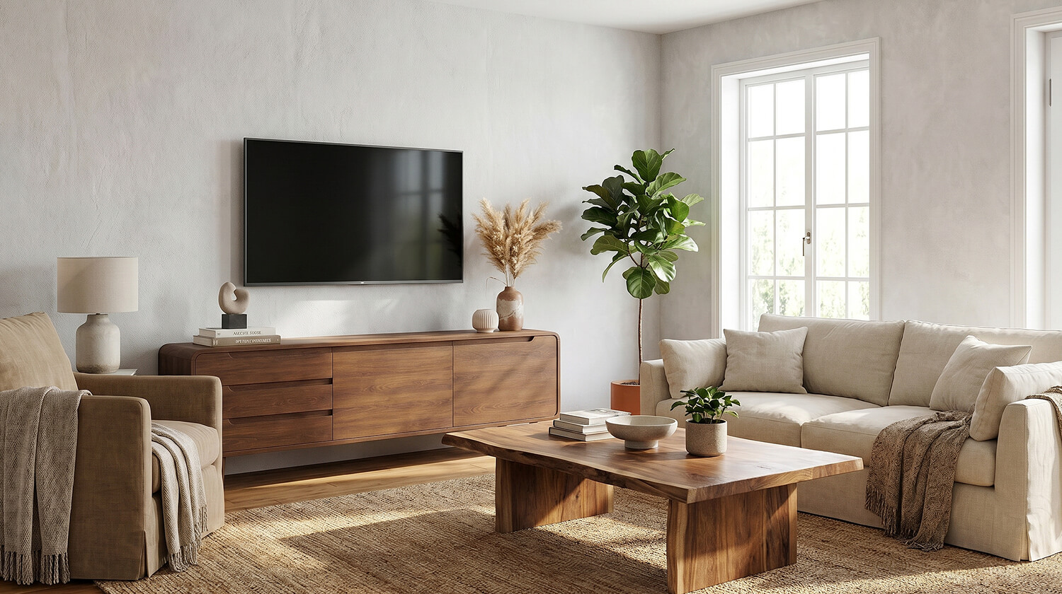 kệ tivi mdf kháng ẩm