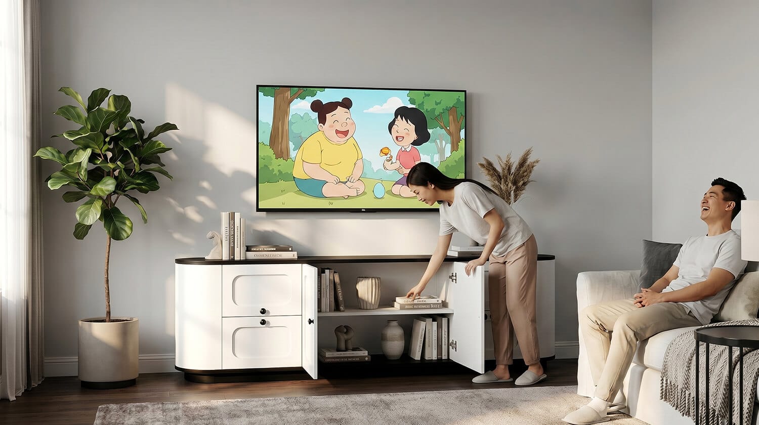 kệ tivi gỗ MDF chống ẩm