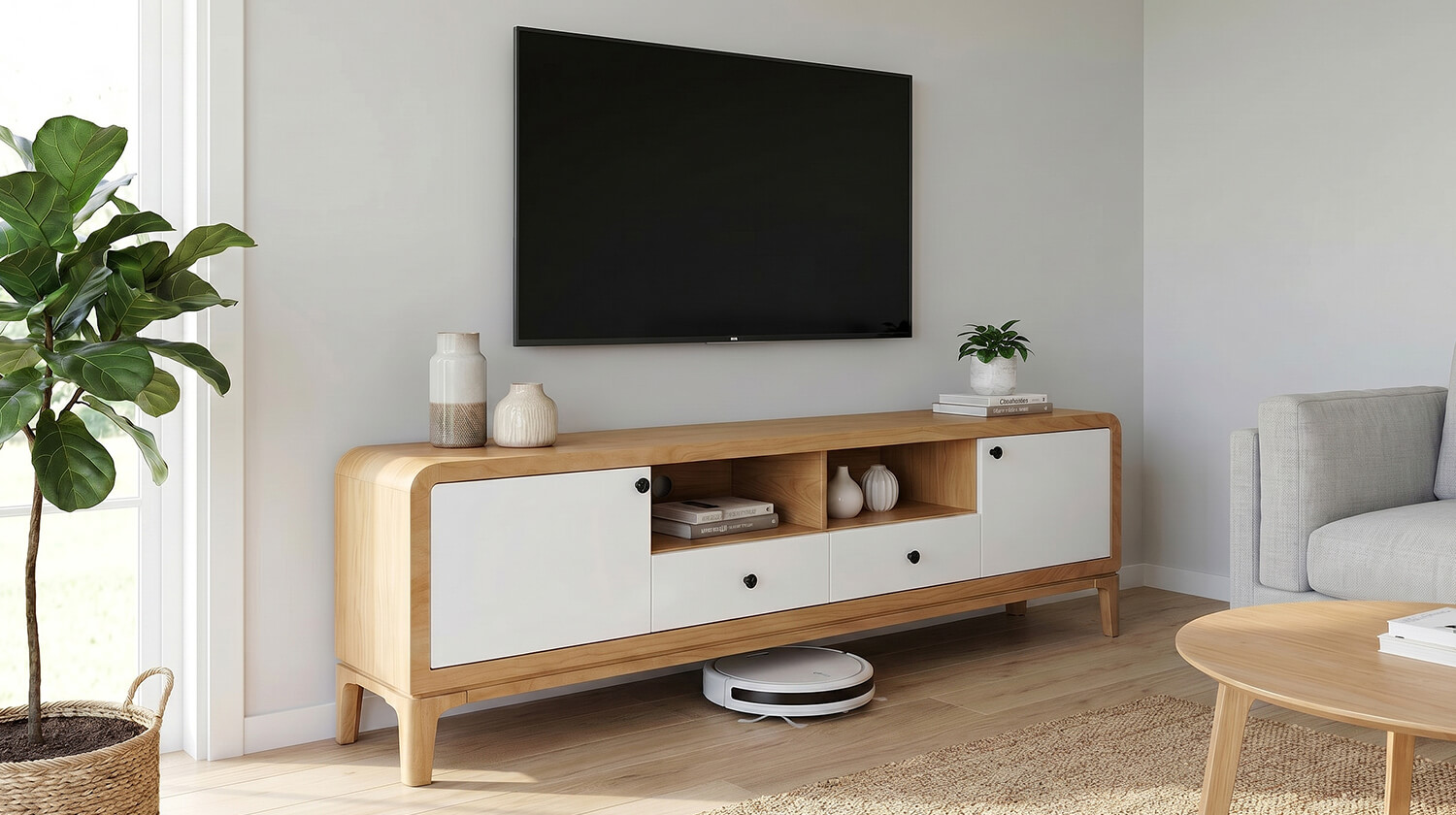 kệ tivi MDF cốt xanh