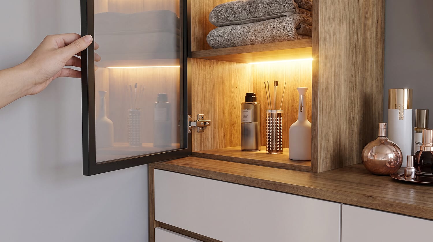 bàn trang điểm mdf cốt xanh