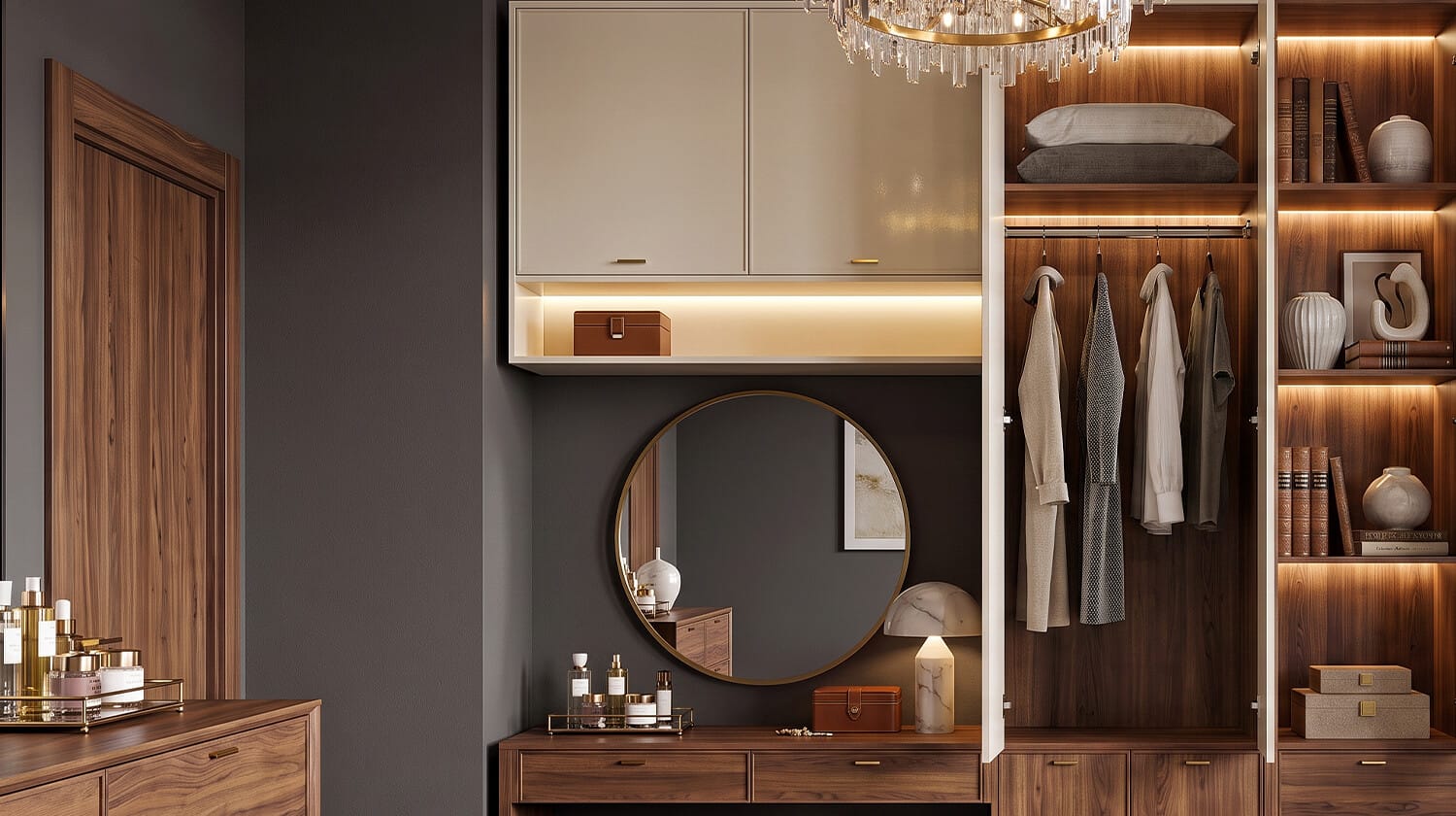 bàn trang điểm Melamine