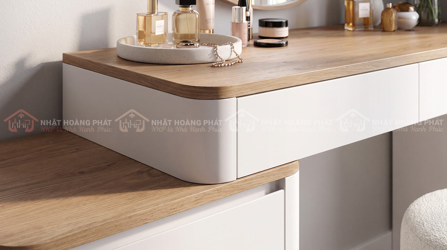 bàn trang điểm mdf melamine